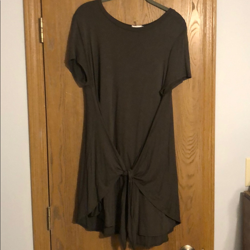 Tie Front Dress